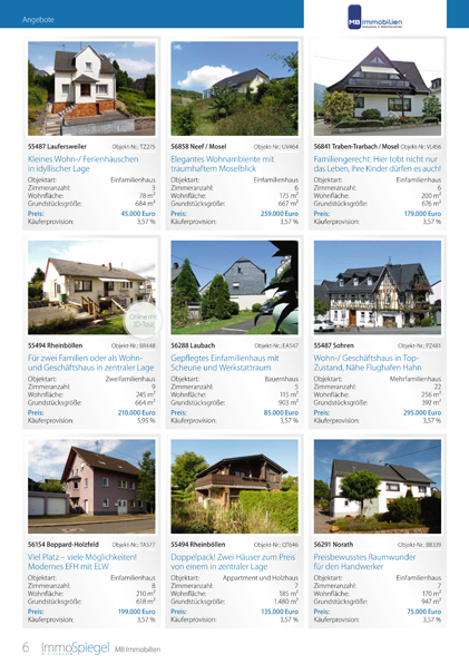 ImmoSpiegel Mittelrhein – Immobilien Skiba - Ihr Immobilienmakler aus Adenau in der Eifel