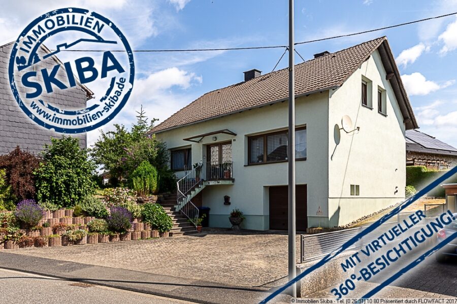 Gepflegtes Einfamilienhaus mit großem Raumangebot und Garten in Nohn/Eifel - Einfamilienhaus in Nohn