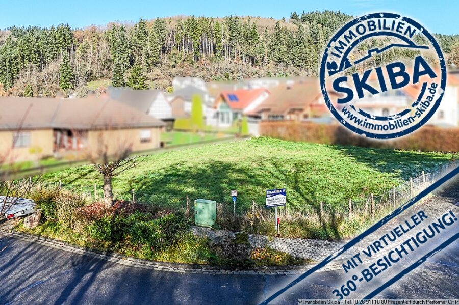 Ebenes Baugrundstück in begehrter Lage von der Stadt Adenau - Baugrundstück in Adenau