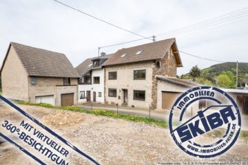 Zwei Einfamilienhäuser + 4 Garagen + riesen Grundstück und Aussicht über Adenau, 53518 Wimbach, Zweifamilienhaus