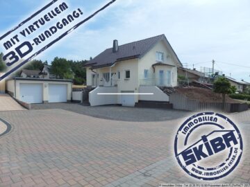 Neuwertiges Wohnhaus mit 5 Garagenstellplätzen/Werkstatt nähe Nürburgring, 56729 Baar-Wanderath, Einfamilienhaus