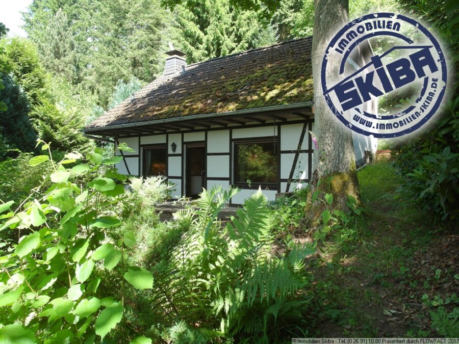 Wochenendhaus in idyllischer Waldlage vom Ommelbachtal - Mitten im Wald