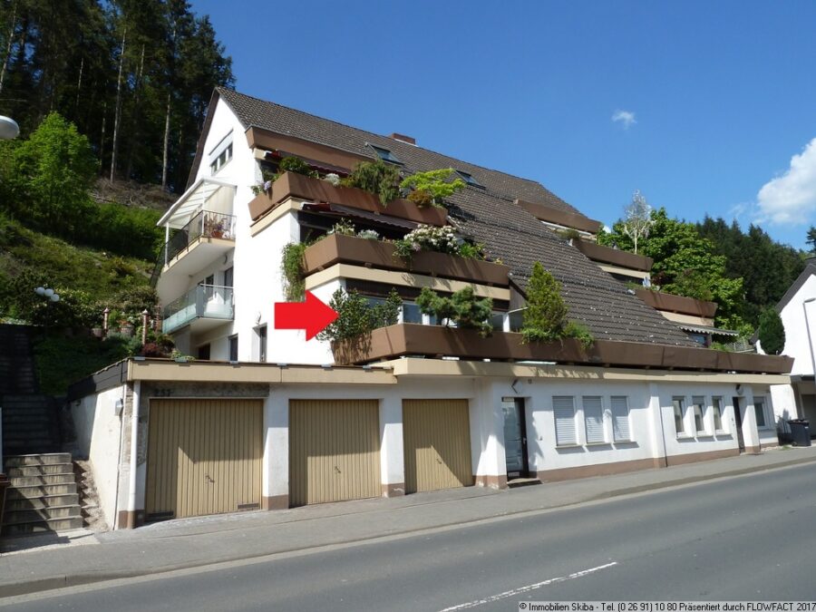 3-Zimmer Eigentumswohnung mit Terrasse direkt in Adenau - Außenansicht