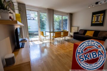 Zentrale Lage in Bonn: Ebenerdige, möblierte Wohnung mit überdachter Terrasse, 53111 Bonn, Wohnung