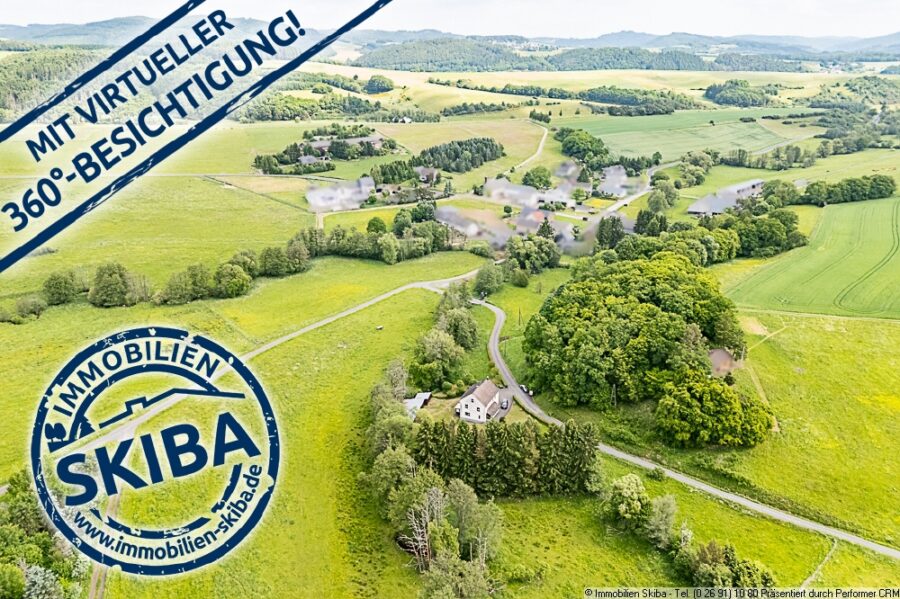 Traumhafte Alleinlage: Ehemalige Mühle mit Bachlauf in Nitz in der Eifel - Alte Mühle in Alleinlage