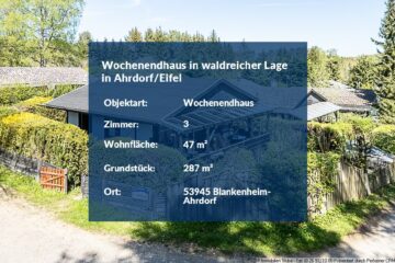 Wochenendhaus in waldreicher Lage in Ahrdorf/Eifel - Haus im Ferienpark Ahrdorf