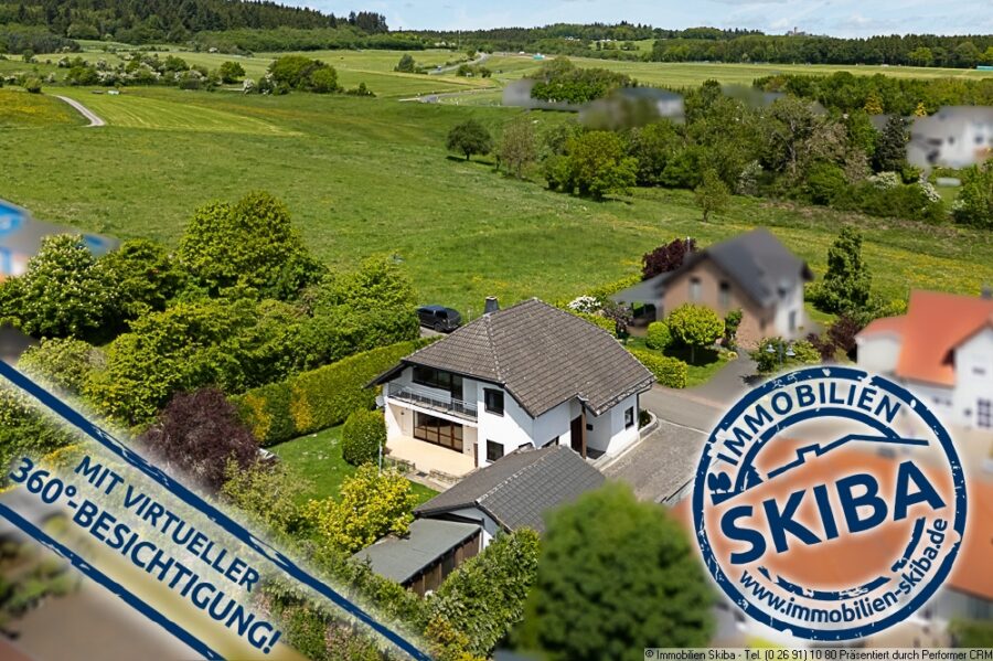 Nähe Nürburgring: Gepflegtes Wohnhaus mit Doppelgarage und Garten in Welcherath - Einfamilienhaus in Welcherath