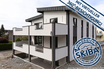 Erstbezug: Moderne Neubau-Eigentumswohnung in erhöhter Ortsrandlage mit Aussicht über Kelberg, 53539 Kelberg, Etagenwohnung