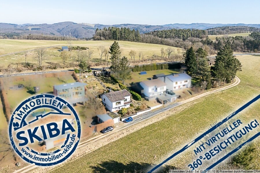 Weitblick in die Natur: Einfamilienhaus am Ortsrand von Harscheid/Eifel - Einfamilienhaus am Ortsrand von Harscheid
