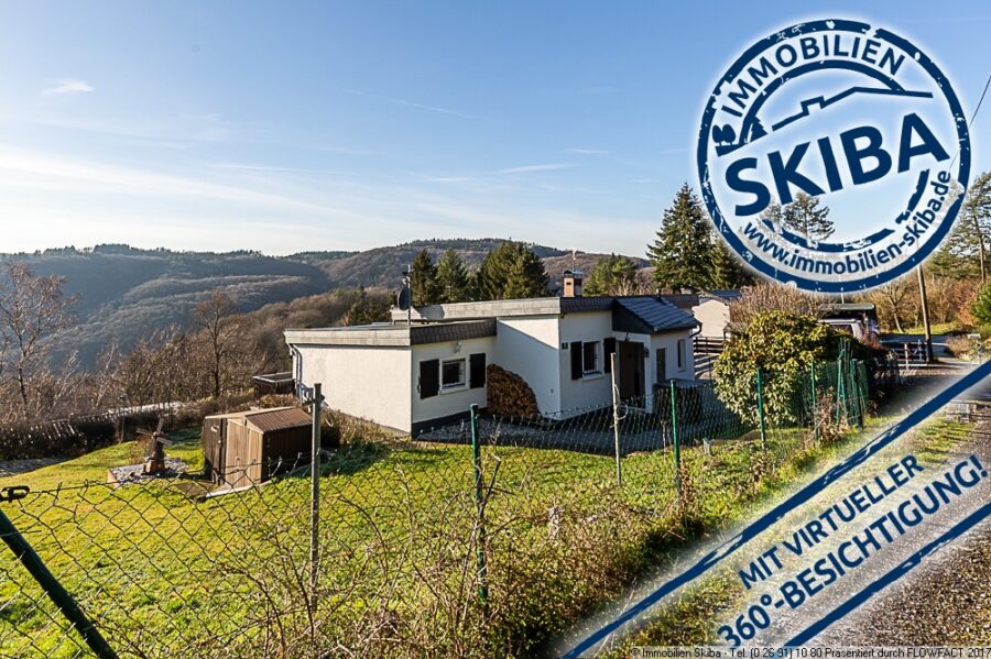 Panoramablick über die Eifellandschaft: Wochenendhaus in idyllischer Lage von Kirchsahr-Winnen - Wochenendhaus in Höhenlage