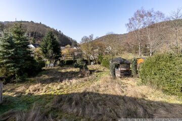 Baugrundstück in ruhiger Anliegerstraße im Kesselinger Tal - Erbbaurecht - Blick nach hinten