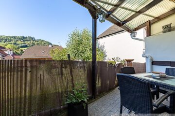 Kleines Wohnhaus mit historischem Charme in Adenau Nähe Nürburgring - Terrasse Bild 2